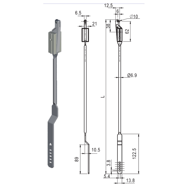 LG002-1A 커넥팅로드 산업용 잠금 장치 액세서리